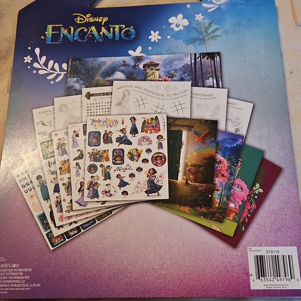 Disney Encanto Grab and Go Activity Set, Stickers, Games, NWOT - Picture 2 of 7
